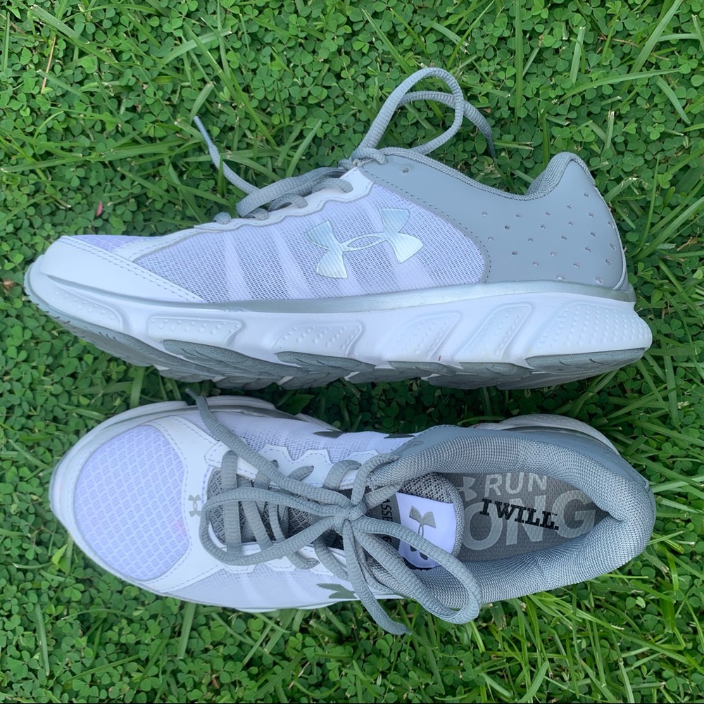 Under Armour Micro G Assert 6 Running Shoe White